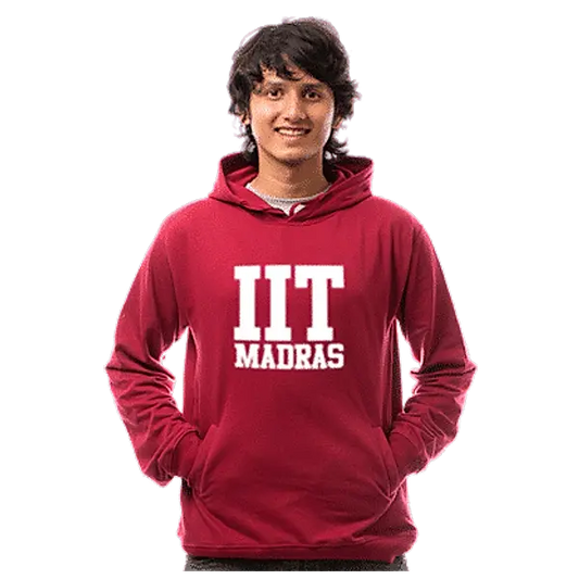 IIT-M Hoodie-Maroon