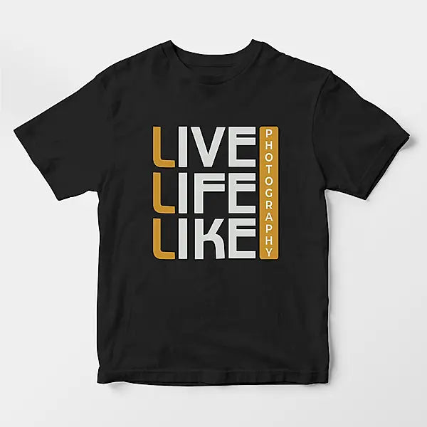 Photography Black Tee