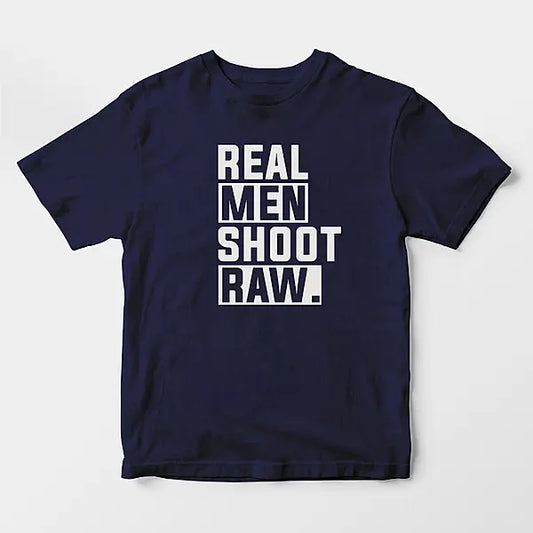 Real Men Shoot Raw