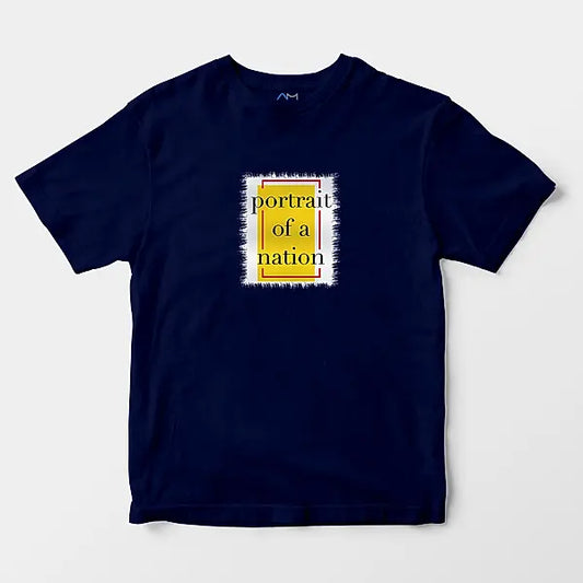 Portrait of a Nation Navy Blue Tee