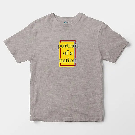 Portrait Grey Tee