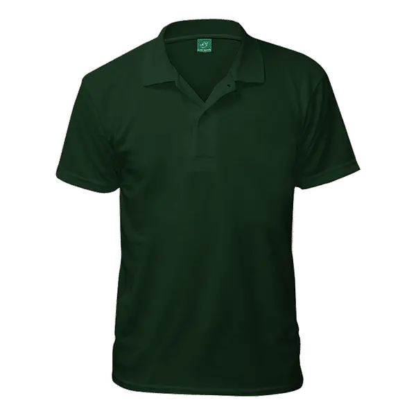 Solids: Green Polo