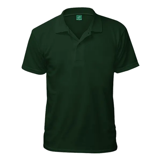 Solids: Green Polo