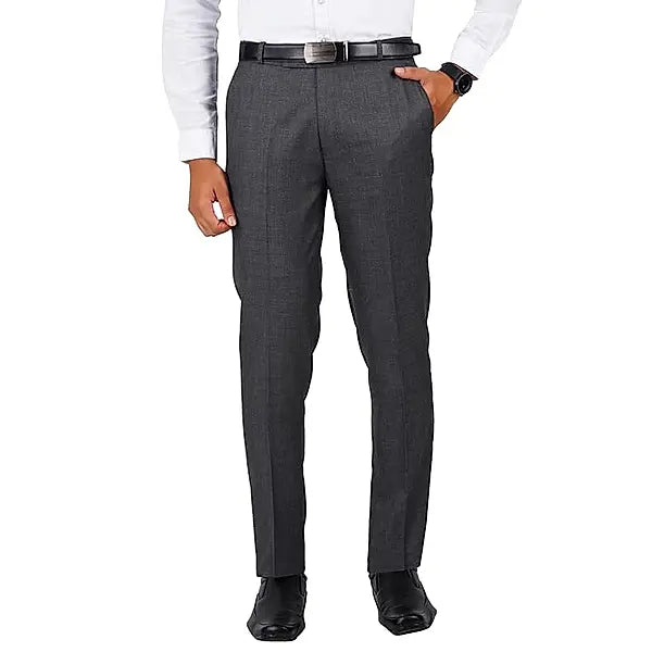 Men's Regular Fit Formal Trousers