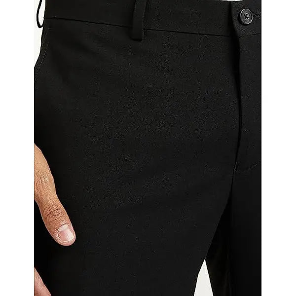 Men's Regular Fit Formal Trousers