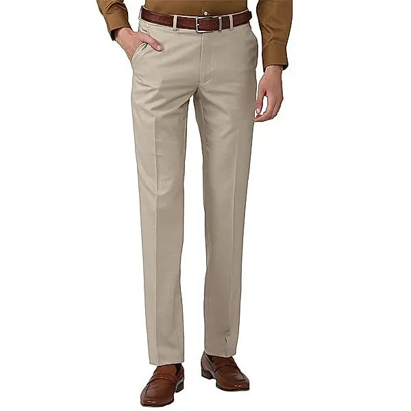 Men's Regular Fit Formal Trousers
