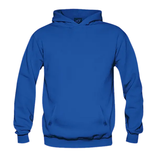 Solid: Blue Pullover Hoodie