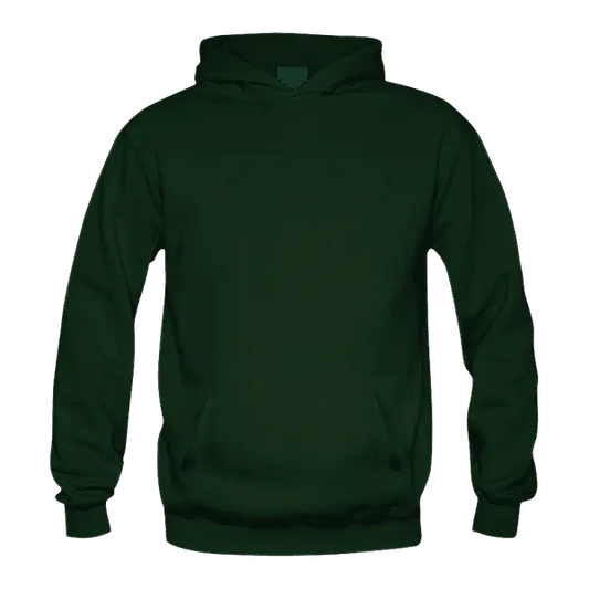 Solid: Green Pullover Hoodie