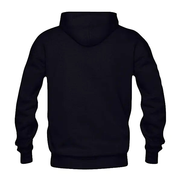 Solid: Navy Blue Pullover Hoodie