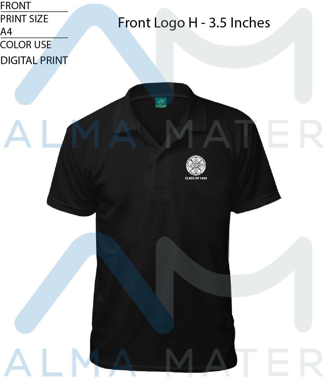 Xavier Institute Of Management Class Of 1995 Polo T Shirts