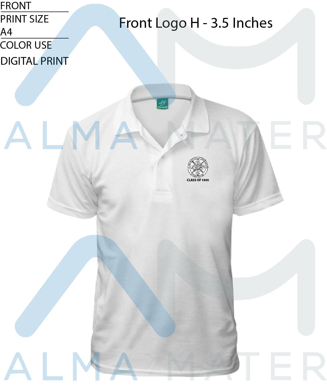 Xavier Institute Of Management Class Of 1995 Polo T Shirts