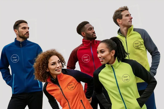 customised high neck zipper jackets
