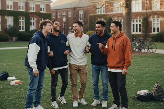 Custom Bulk Hoodies & Polos for Colleges, Teams & Corporates — The Alma Mater Store Guide