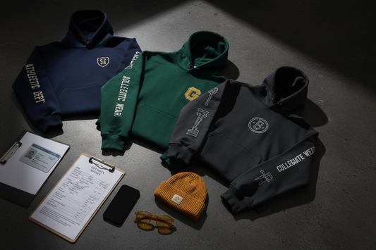 How Colleges & Teams Can Order Premium Custom Hoodies in Bulk — Without the Usual Chaos