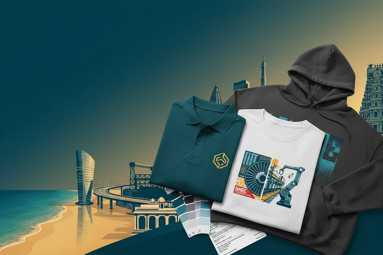 Corporate Uniforms & Startup Swag for Chennai IT Companies, BHEL Trichy & Tamil Nadu Government: Custom Bulk Apparel
