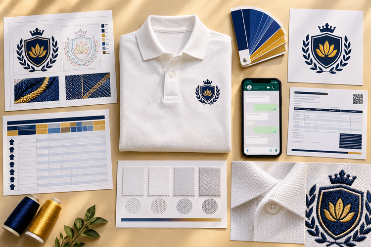 How to Order Polo Shirts with Company Logo in India: A Corporate Buyer's Guide