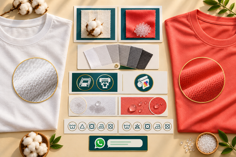 Cotton vs Polyester for Bulk Event T-Shirts: A Fabric Comparison