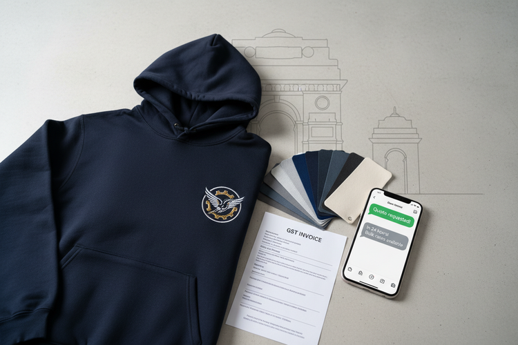 Custom Hoodies in Delhi NCR: Bulk Orders for Colleges, Corporates & Startups