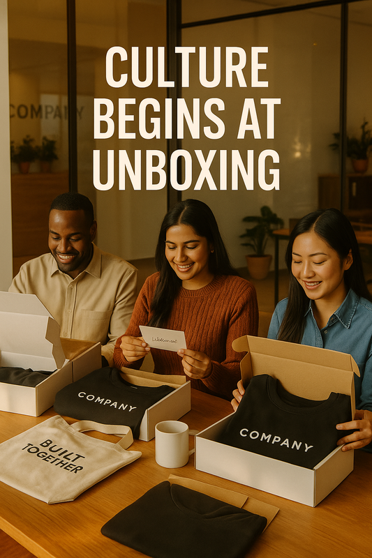 From Corporate Gifts to Culture Kits: Reinventing Employee Onboarding with Custom Merchandise