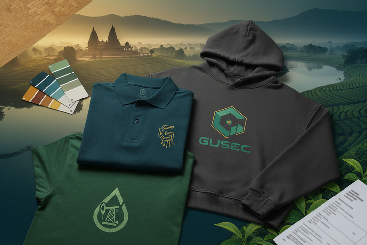 Corporate Uniforms & Startup Swag for Guwahati IT Companies & Northeast India Corporates: Custom Bulk Apparel