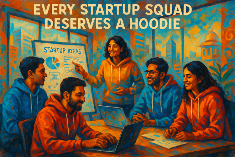 How Startups in India Use Hoodies to Build Strong Team Culture  “Every startup squad deserves a hoodie.” 🚀👕