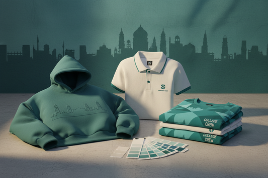 Bulk Custom Apparel in Hyderabad: Hoodies, Polos & Team Tees for Colleges, Corporates & Clubs