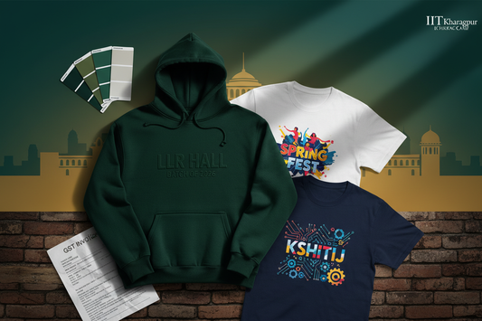 Batch Hoodies & College Merchandise for IIT Kharagpur: Custom Bulk Apparel for Kgpians
