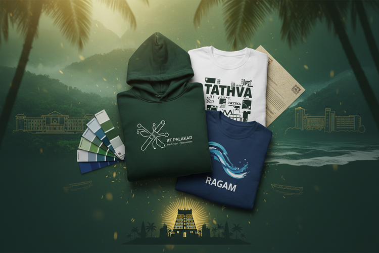 Batch Hoodies & College Merchandise for IIT Palakkad & Kerala Engineering Colleges: Custom Bulk Apparel