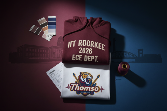 Batch Hoodies & College Merchandise for IIT Roorkee & Roorkee Engineering Students: Custom Bulk Apparel