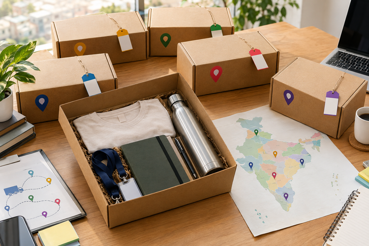 How to Plan Multi-City Employee Welcome Kit Delivery in India
