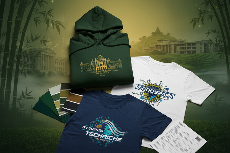 Batch Hoodies & College Merchandise for NIT Agartala & Northeast India Engineering Colleges: Custom Bulk Apparel