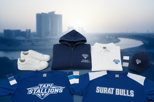 Bulk Custom Apparel in Surat: Hoodies, Polos & Team Tees for Colleges, Corporates & Clubs