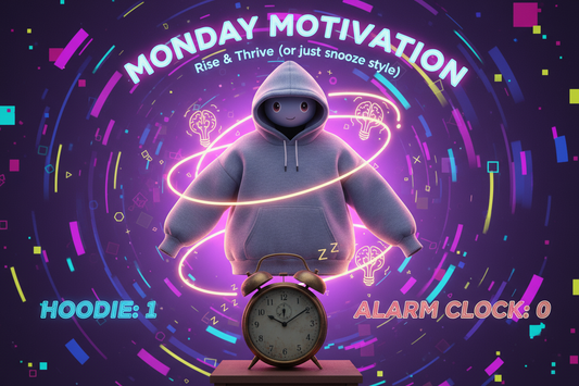 🧠 The Monday Reboot Theory: Why Your Hoodie Might Be Smarter Than Your Alarm Clock