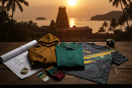 Bulk Custom Apparel in Thiruvananthapuram: Hoodies, Polos & Team Tees for Colleges, Corporates & Clubs
