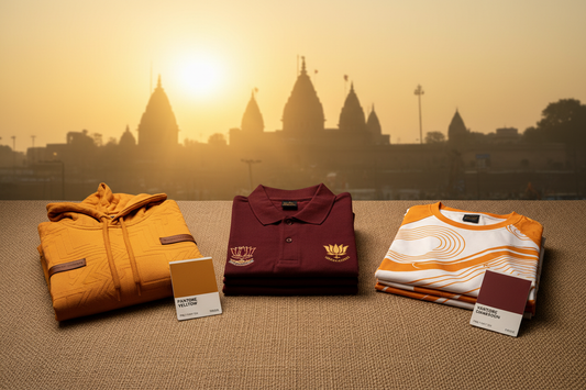 Bulk Custom Apparel in Varanasi: Hoodies, Polos & Team Tees for Colleges, Corporates & Clubs