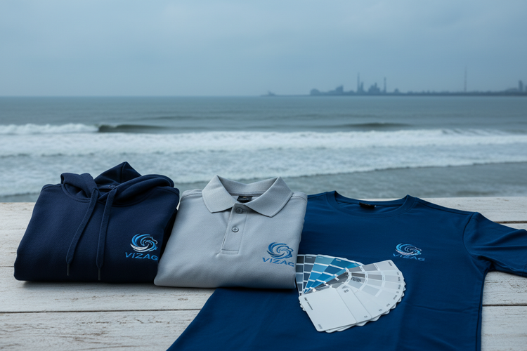 Bulk Custom Apparel in Visakhapatnam: Hoodies, Polos & Team Tees for Colleges, Corporates & Clubs