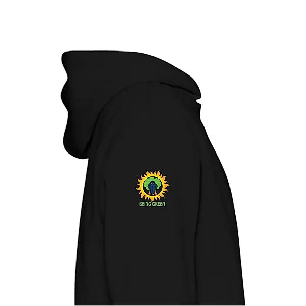 More Trees Please Hoodie Black