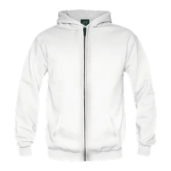 Solids: Hoodie with Zipper