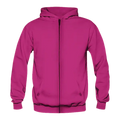 Solids: Hoodie with Zipper