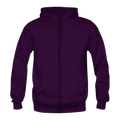 Solids: Hoodie with Zipper