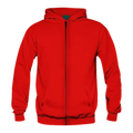 Solids: Hoodie with Zipper
