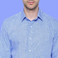 Blue Belle Printed Cotton Shirt