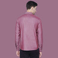 Glazed Turnip Purple Chambray Cotton Shirt
