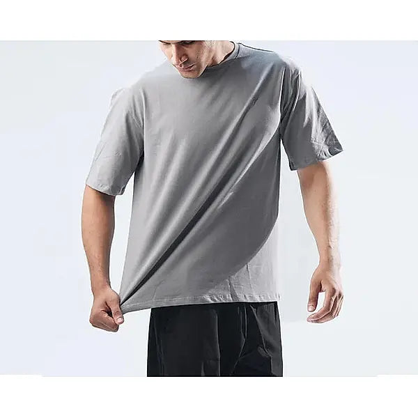 Grey Shirt Rated R Unisex Light Grey Round Neck Tshirt Online | Alma Mater Store