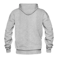 Solid: Grey Pullover Hoodie