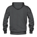 Solid: Dark Grey Pullover Hoodie