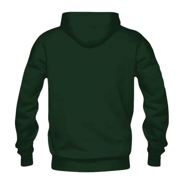 Solid: Green Pullover Hoodie