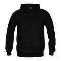 Solid: Black Pullover Hoodie