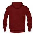 Solid: Maroon Pullover Hoodie