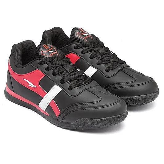 Asian Men's Biker-02 Black Sporty Shoes